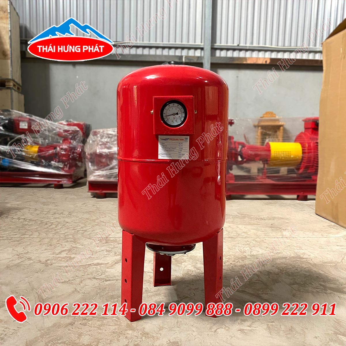 bình tích áp 50l tempo | bình điều áp tempo 50 lít