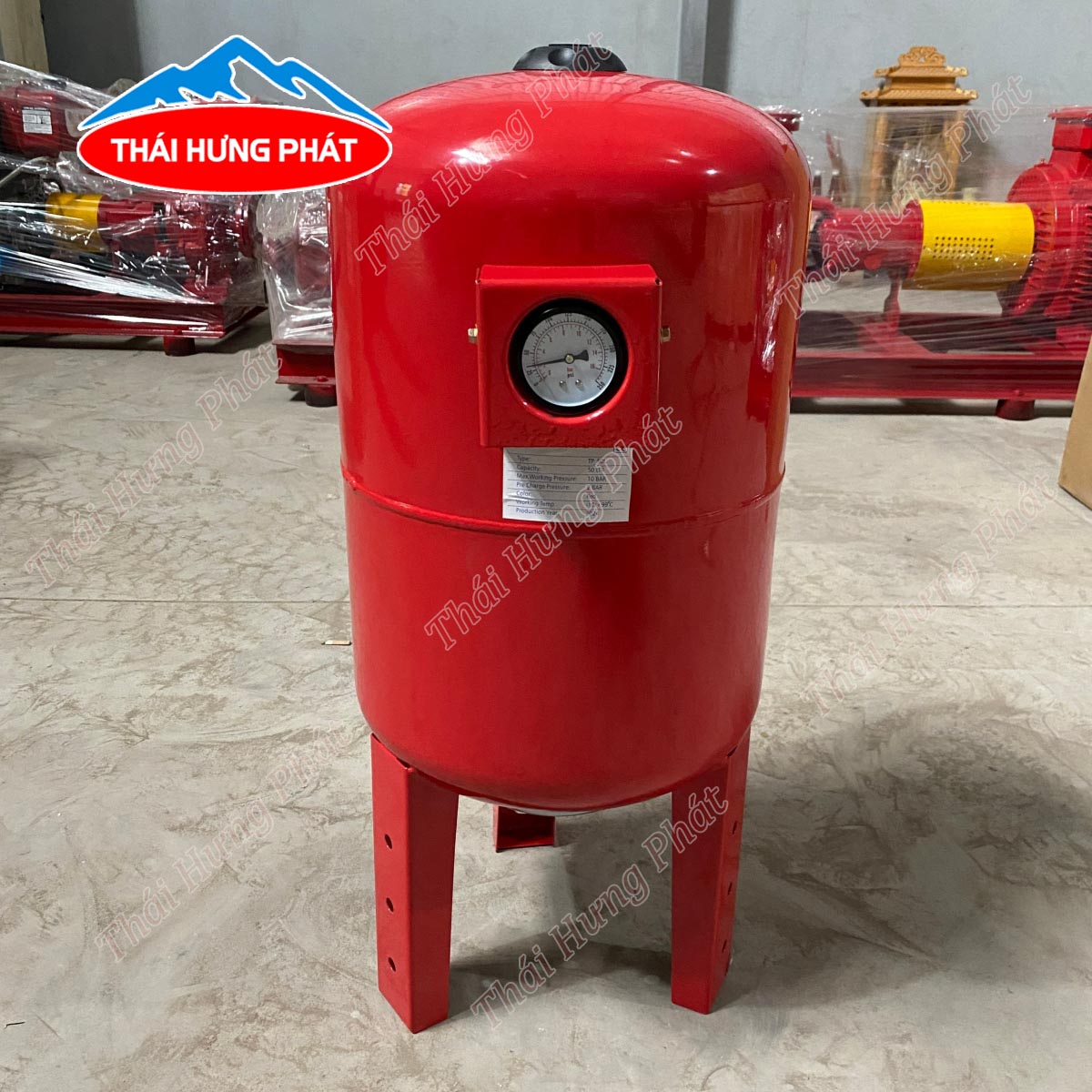 Bình áp máy bơm Tempo - Địa chỉ cung cấp sản phẩm chính hãng