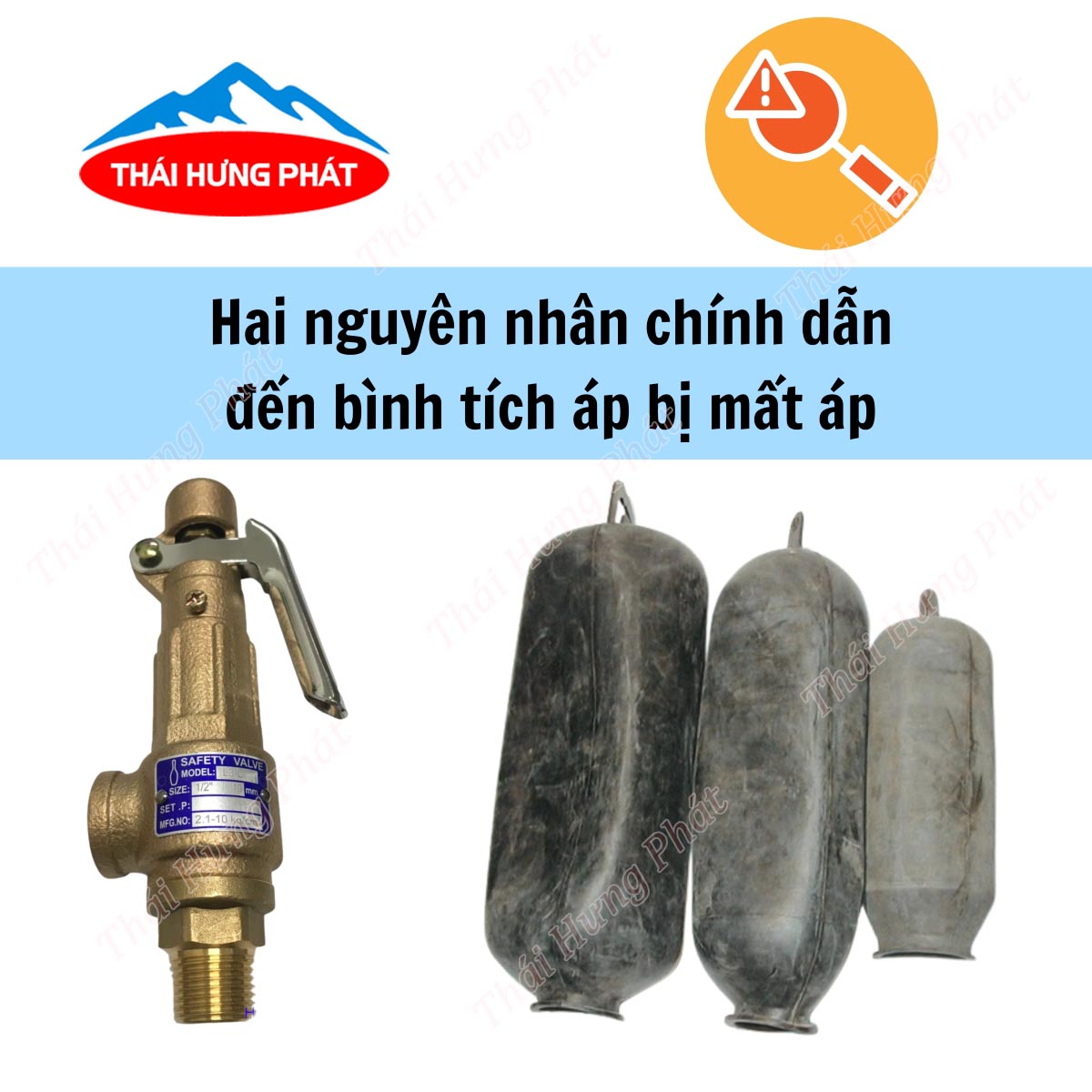 Bình tích áp bị mất áp: Nguyên nhân và cách khắc phục hiệu quả