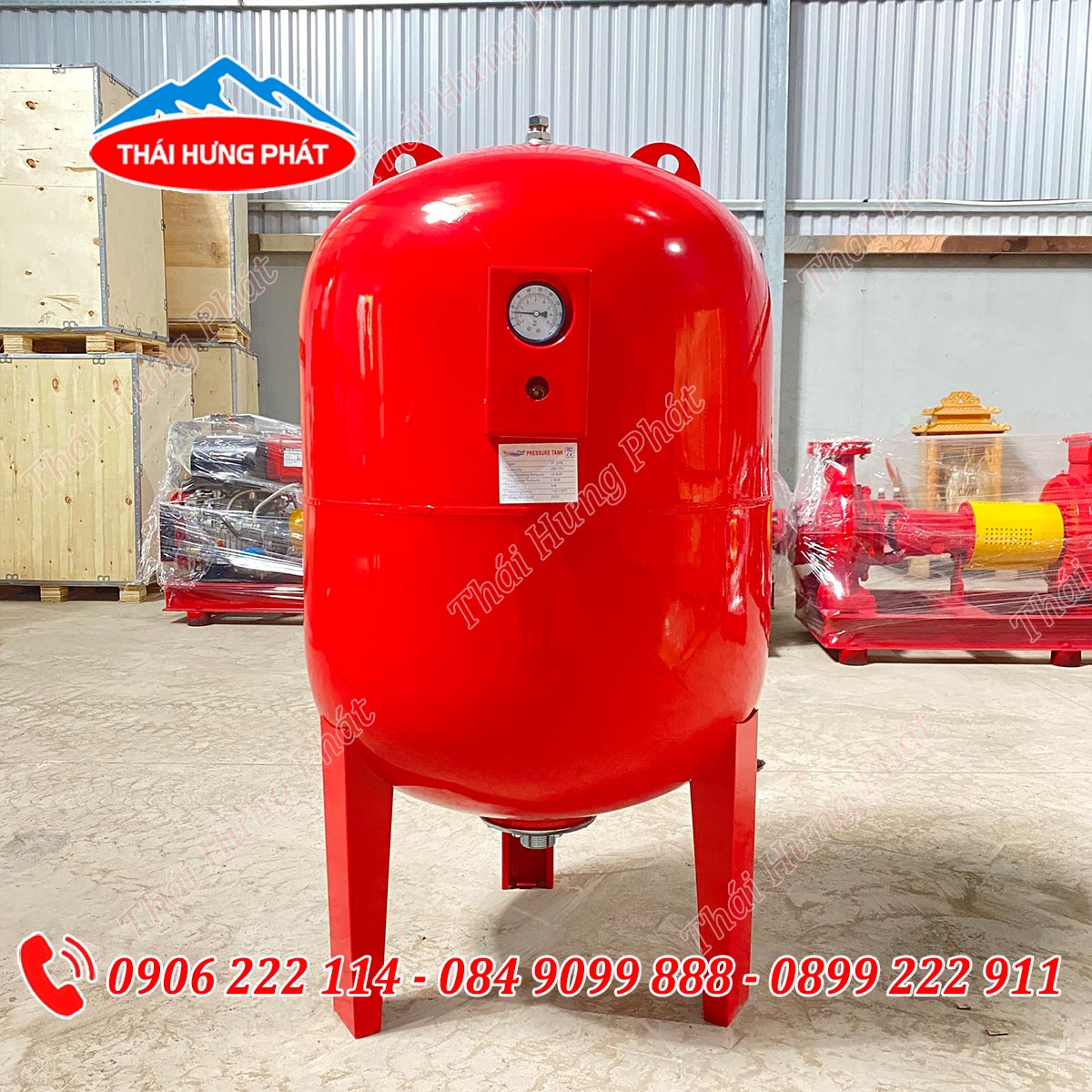 Bình tích áp 200L 16bar Tempo | Bình áp lực Tempo 200 lít (16bar)