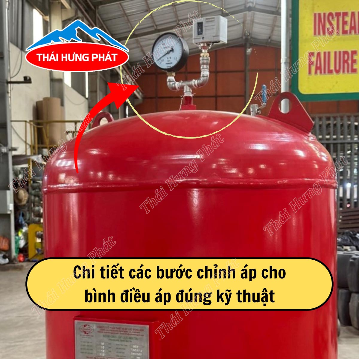 Hướng dẫn chi tiết cách chỉnh áp cho bình điều áp đúng chuẩn