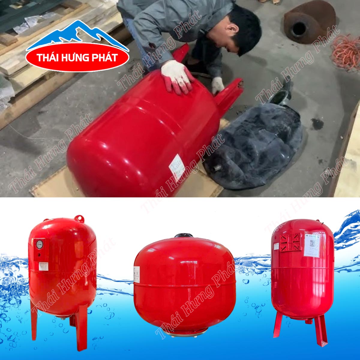 Ruột cao su bình tích áp bị rách: Dấu hiệu và hướng xử lý hiệu quả