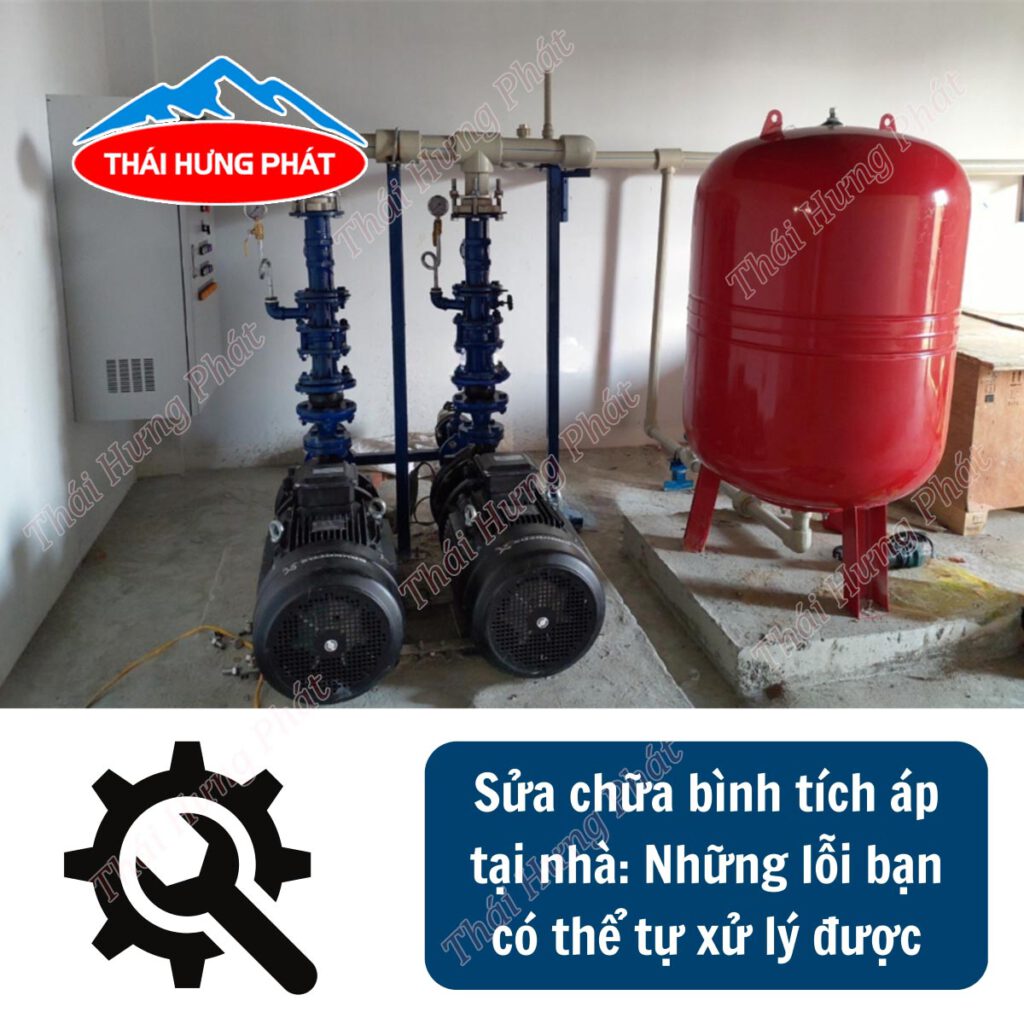 Sửa chữa bình tích áp tại nhà: Những lỗi bạn có thể tự xử lý được