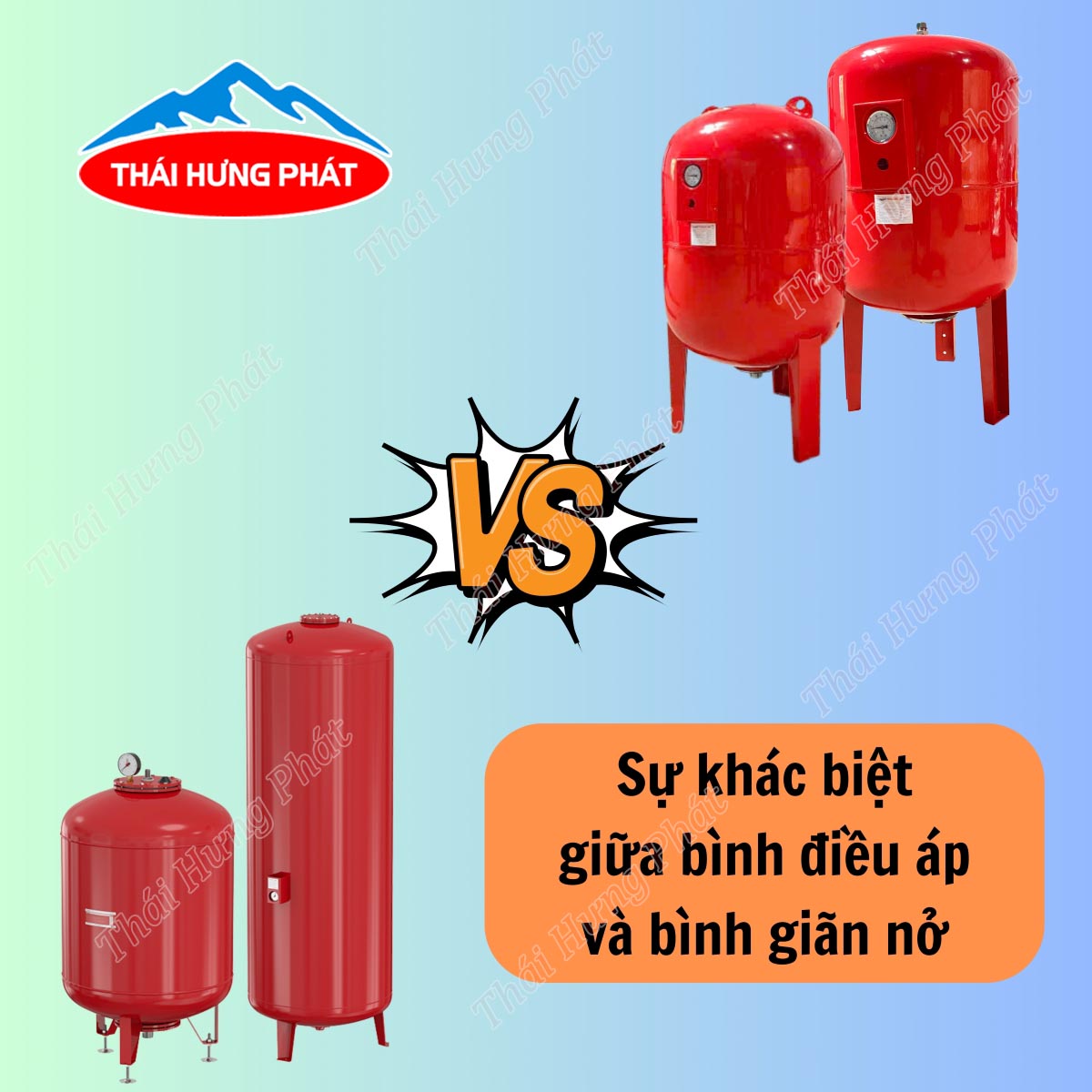 Tìm hiểu sự khác biệt giữa bình tích áp máy bơm và bình giãn nở Tìm hiểu sự khác biệt giữa bình tích áp máy bơm và bình giãn nở